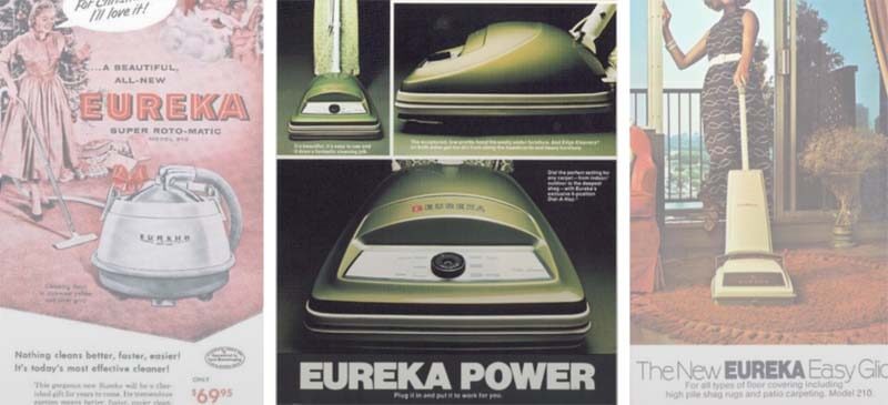 Modelos antiguos de Eureka